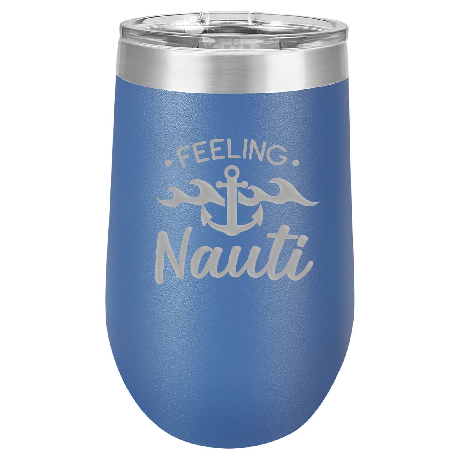 Feeling Nauti - Engraved 16oz Polar Camel Wine Tumbler - Sunny Box