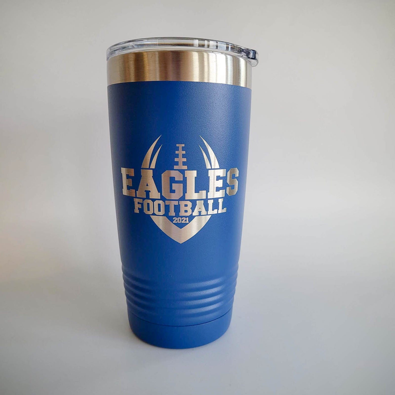 Football School Team Engraved 20oz Tumbler by Sunny Box