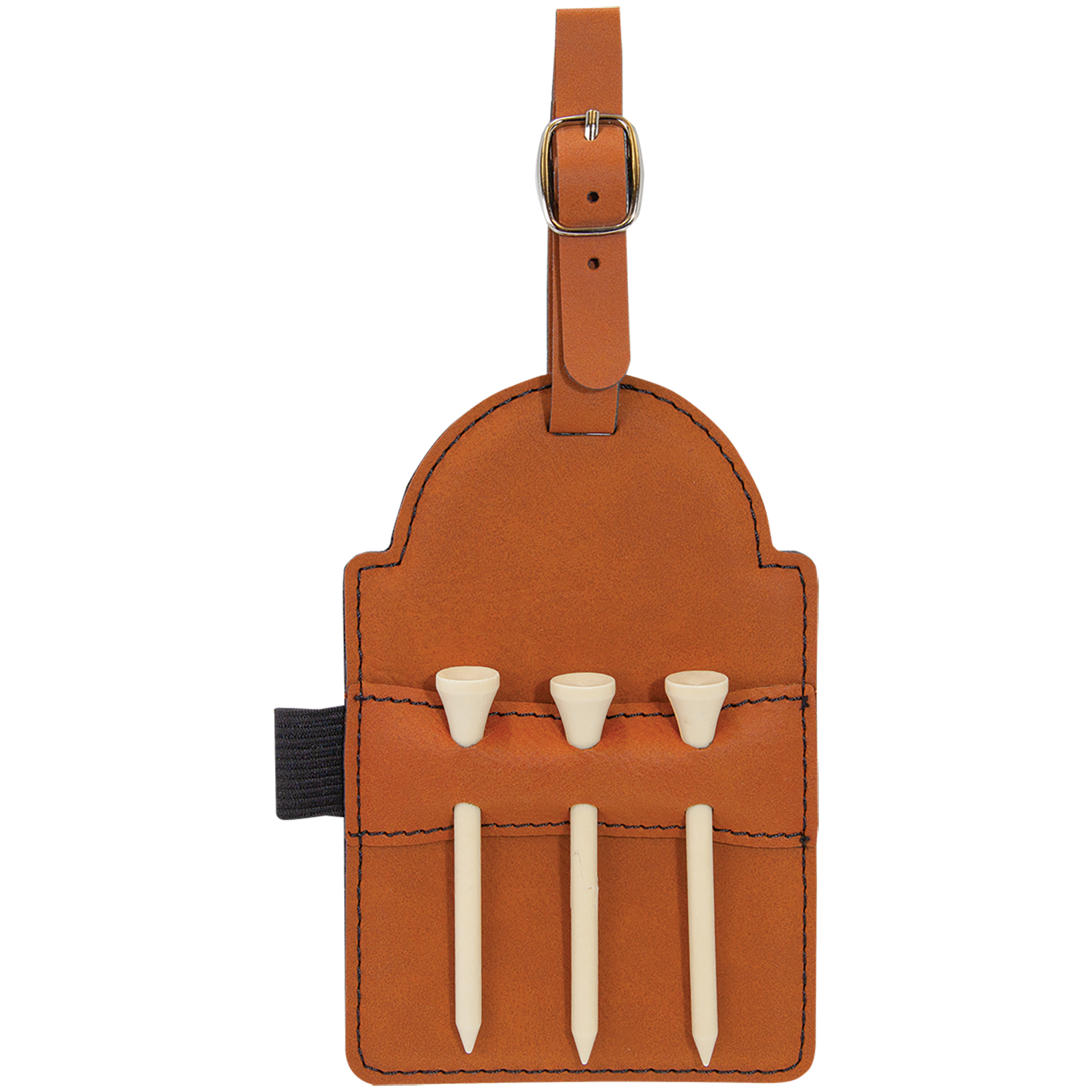 Personalized Golf Bag Tag and Tee Holder