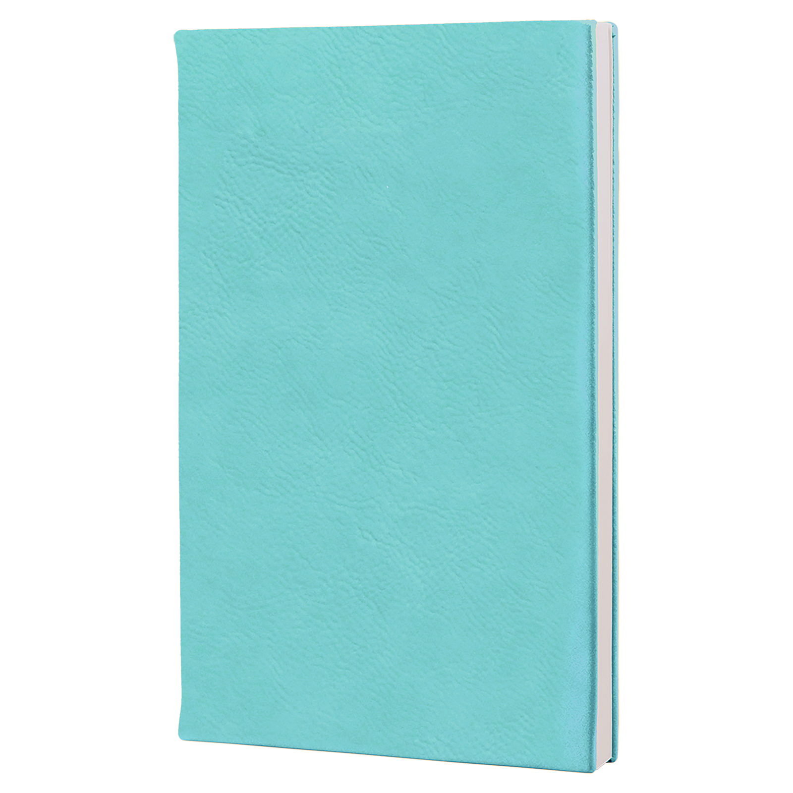 Teal Engraved Leatherette Motivational Journal - Creatively Crowned Engraving