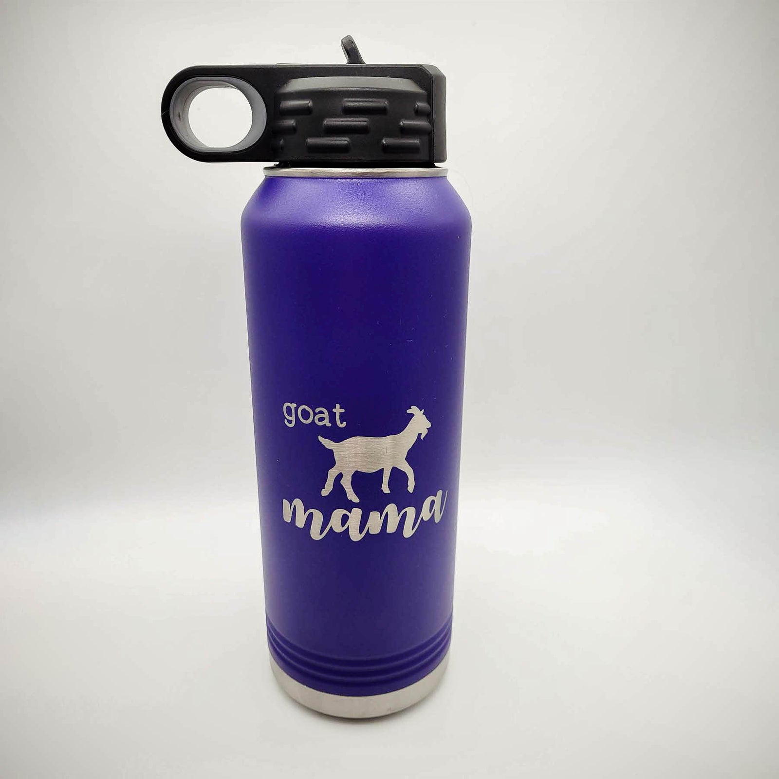 Goat Mama Engraved 32oz Polar Camel Water Bottle Purple - Sunny Box