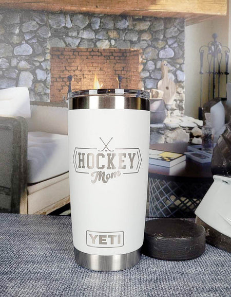 Hockey Mom Engraved YETI Tumbler