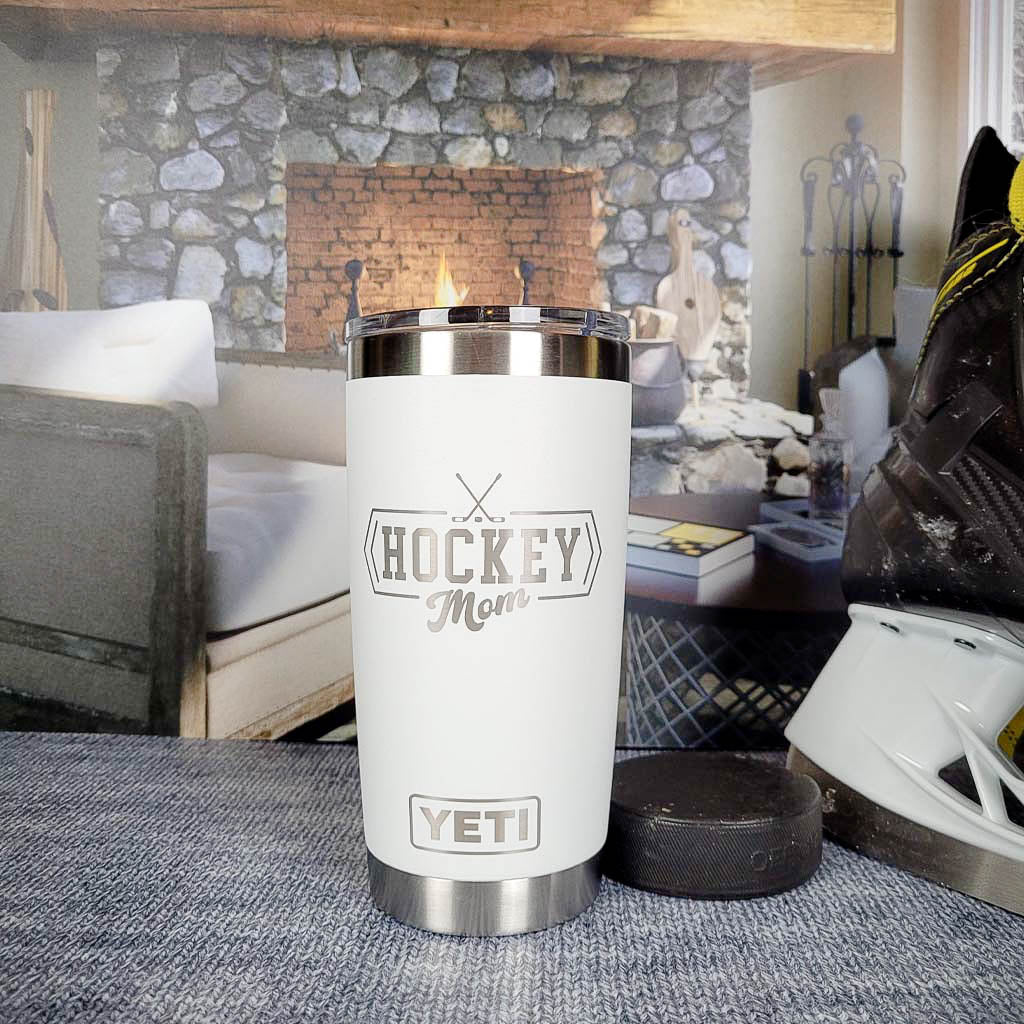 Hockey Mom Engraved YETI Tumbler