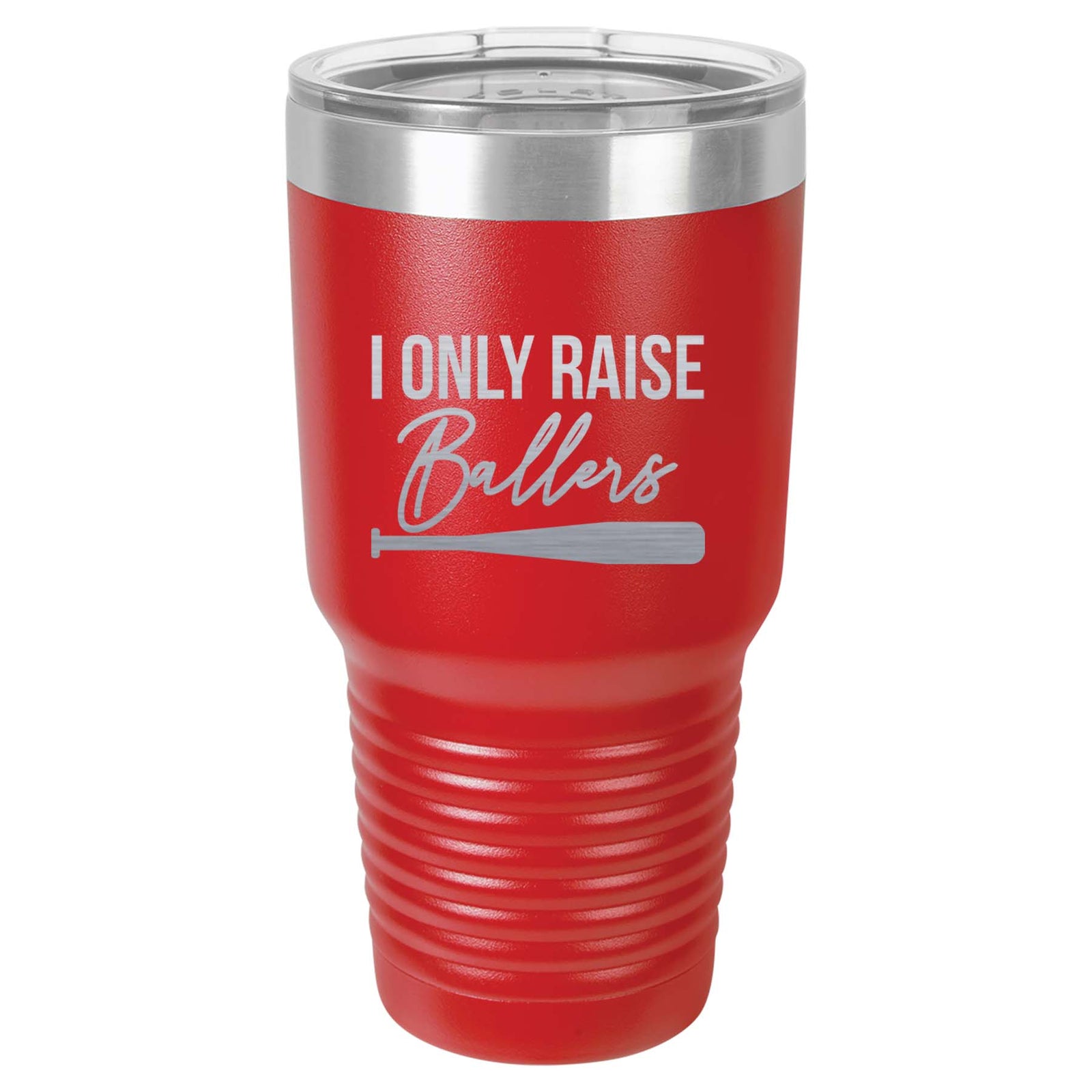 I Only Raise Ballers - Engraved Polar Camel Tumbler or Water Bottle