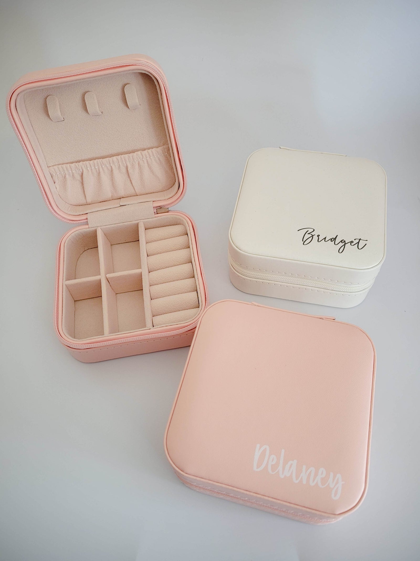 Personalized Jewelry Box - Travel Case