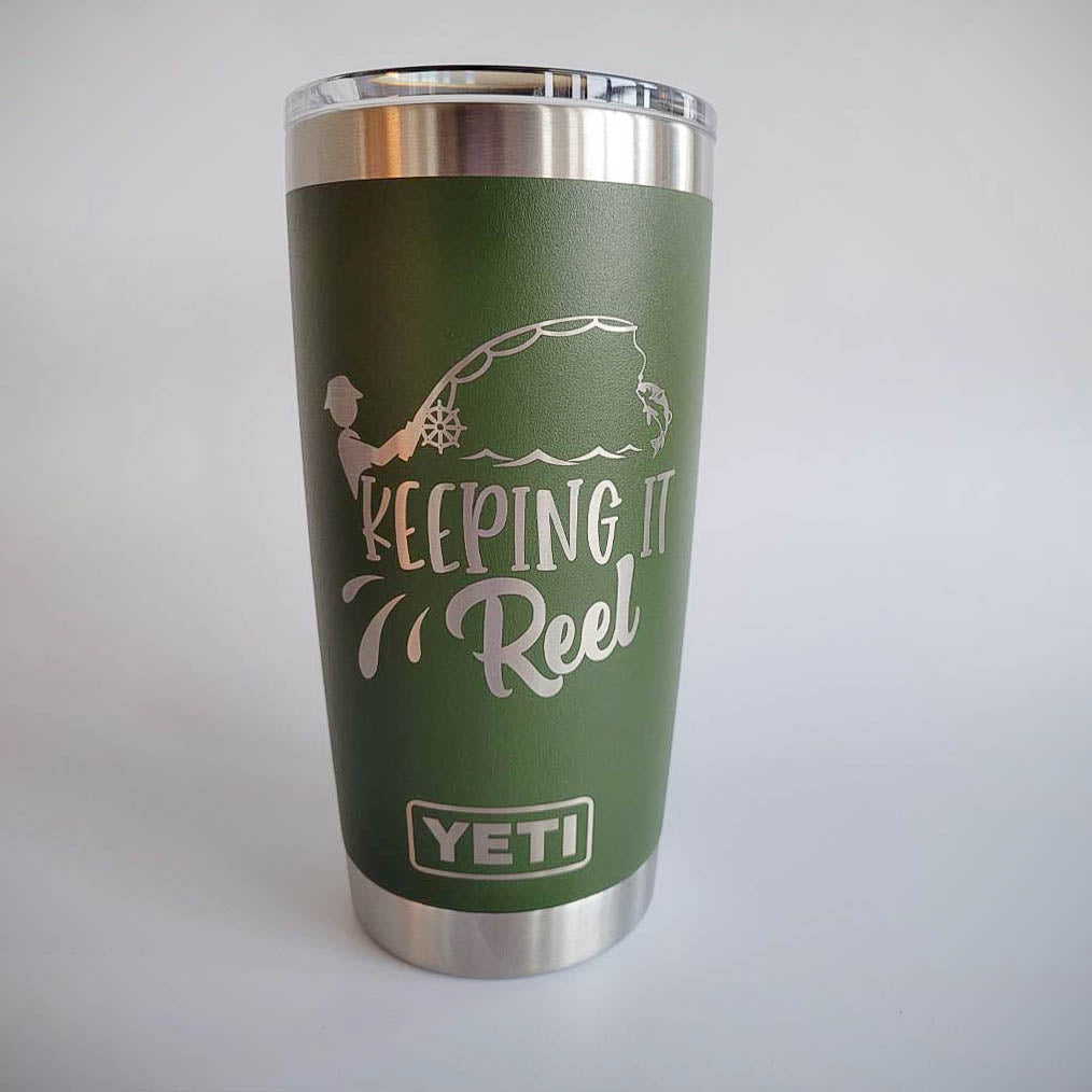 Keeping It Reel - Engraved YETI Tumbler