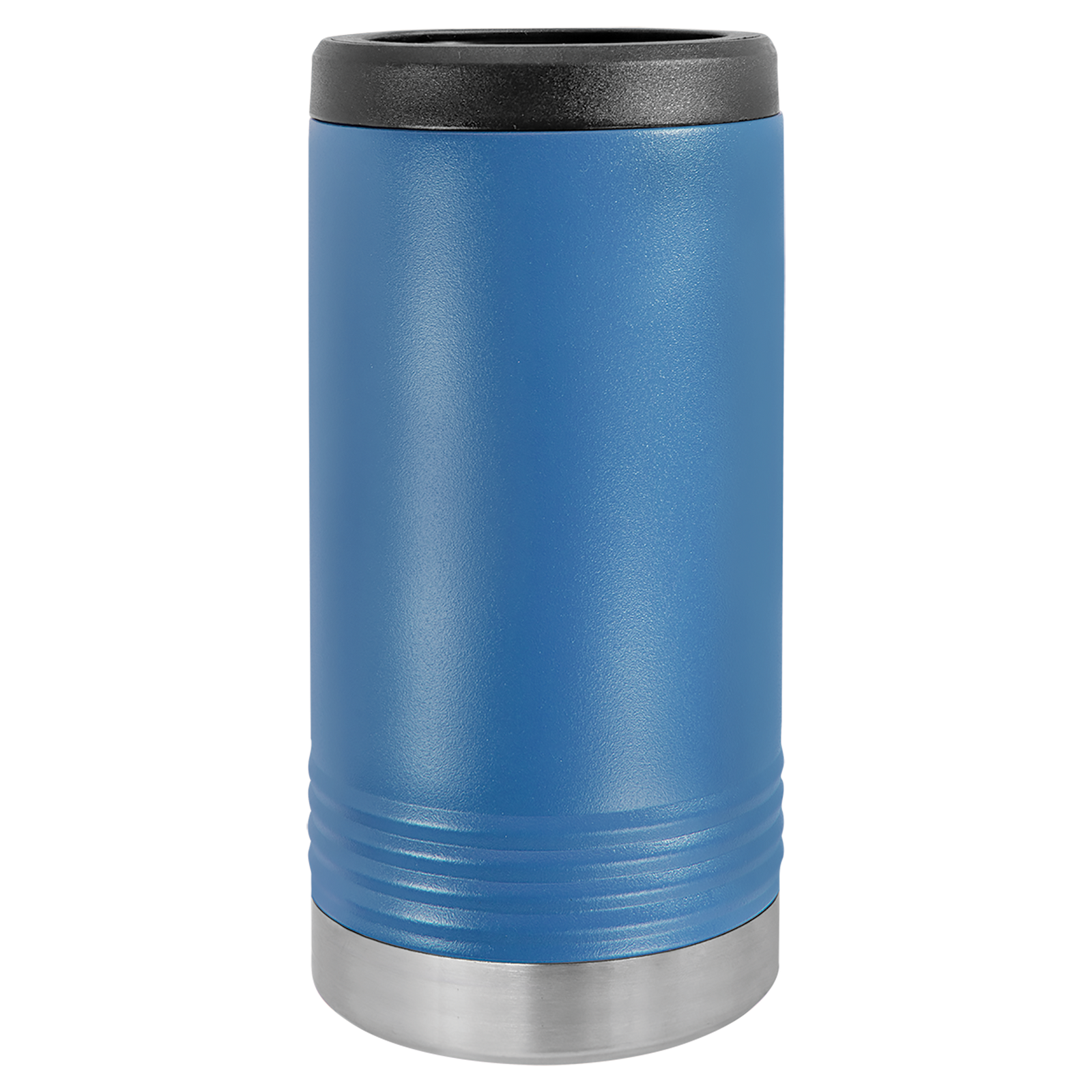 Engraved Polar Camel Slim Skinny Can Holder Blue - Sunny Box