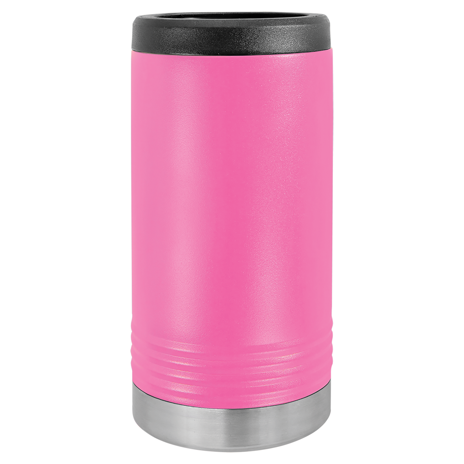 Engraved Polar Camel Slim Skinny Can Holder Pink - Sunny Box