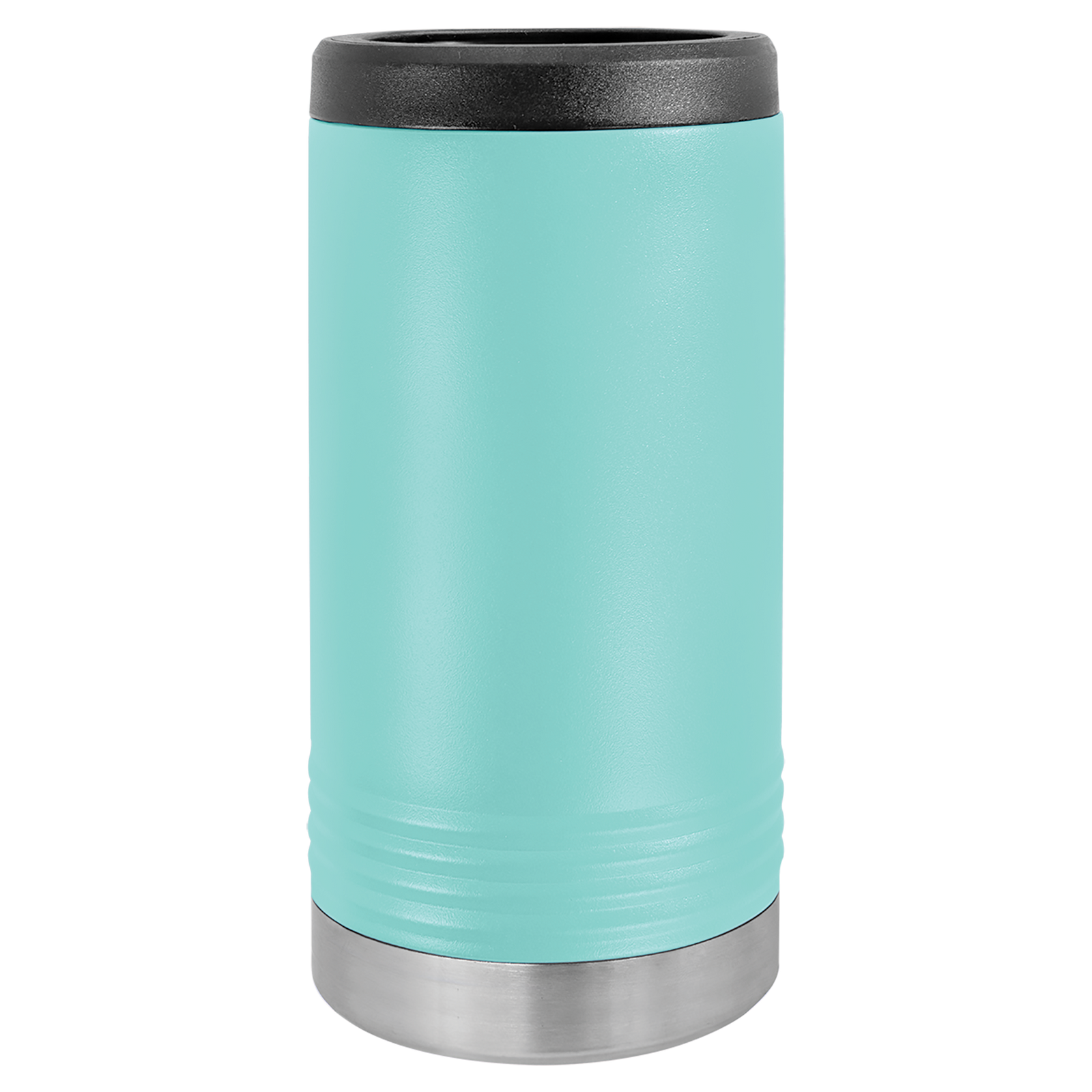 Engraved Polar Camel Slim Skinny Can Holder Teal - Sunny Box