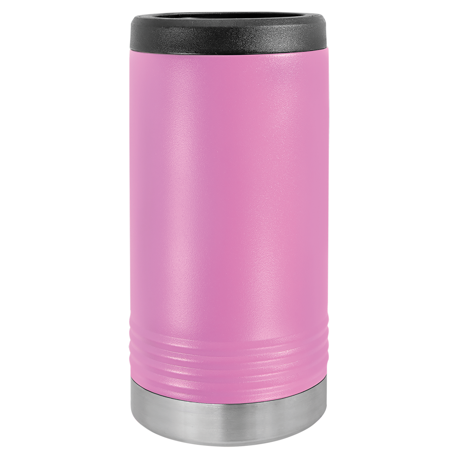Engraved Polar Camel Slim Skinny Can Holder Light Purple - Sunny Box
