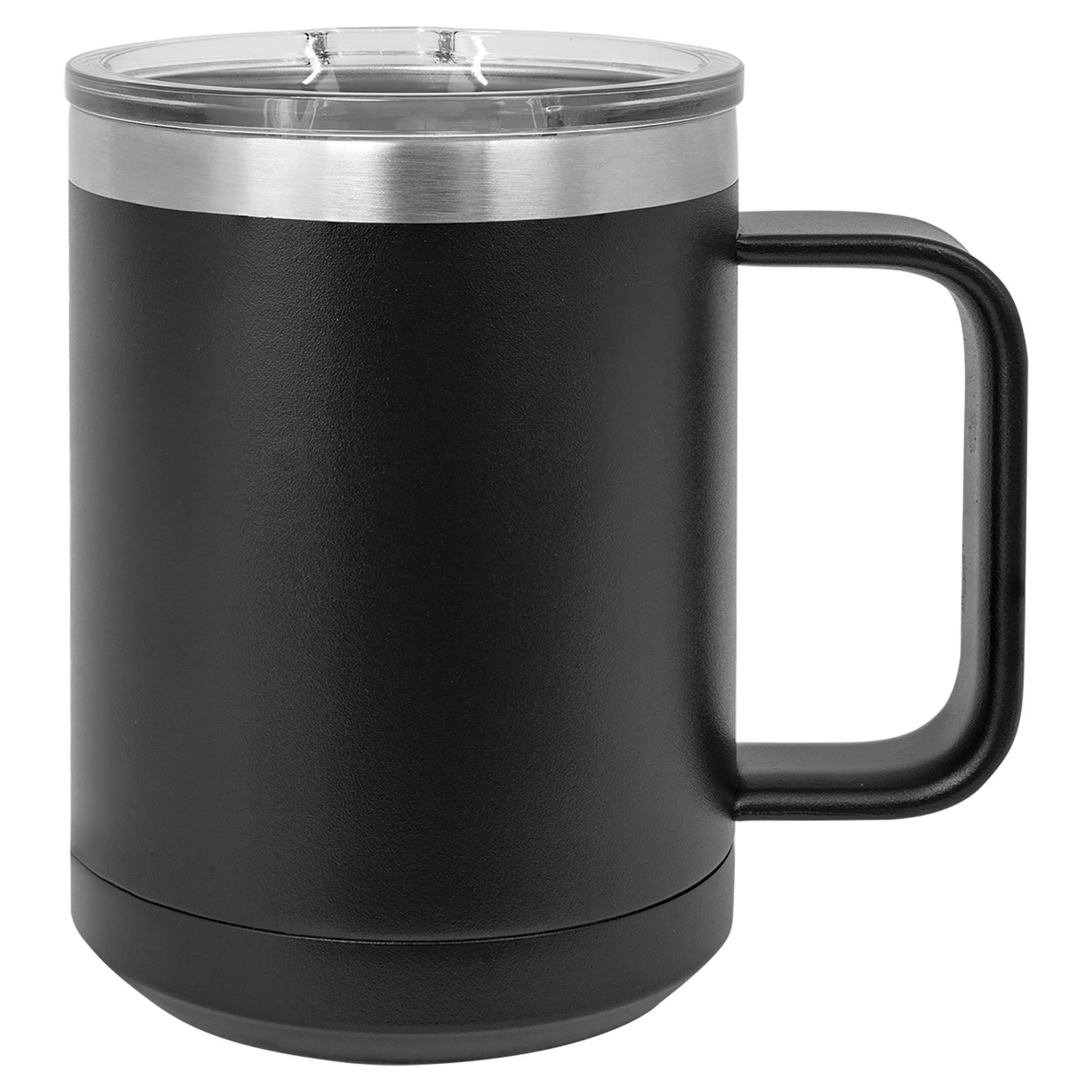 Engraved Polar Camel 15oz Mug Black Sunny Box