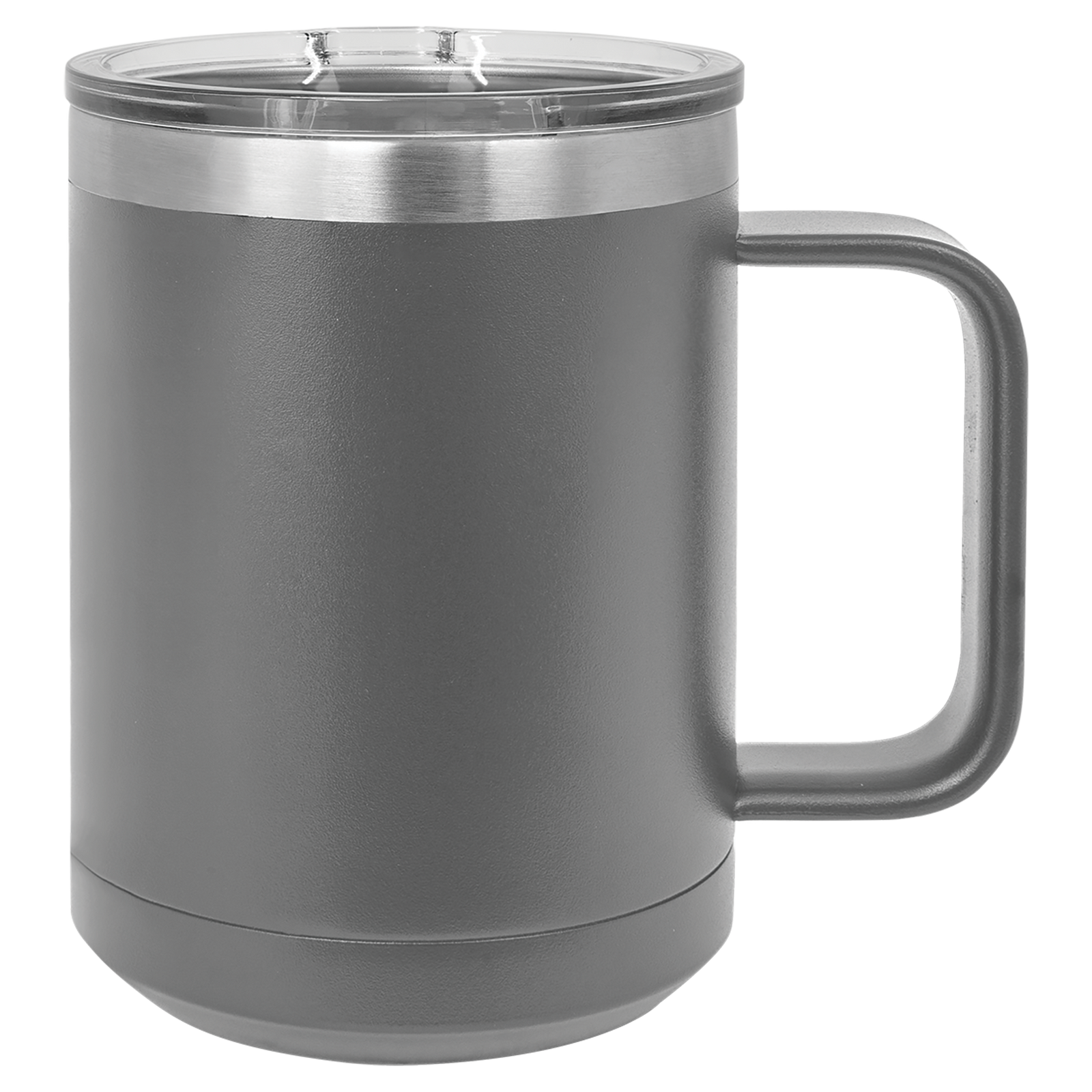 Engraved Polar Camel 15oz Mug Dark Grey Sunny Box