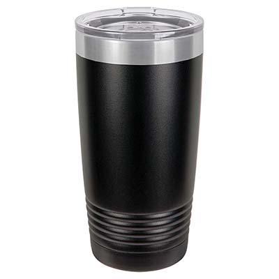Engraved Polar Camel Tumbler - 20oz Black - Sunny Box