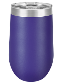 Engraved 16oz Polar Camel Wine Tumbler Purple - Sunny Box