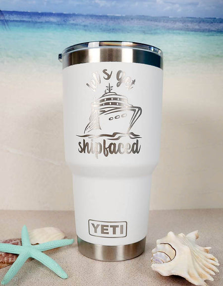 Toes in the Sand Cocktail in My Hand Custom Engraved YETI Tumbler – Sunny  Box