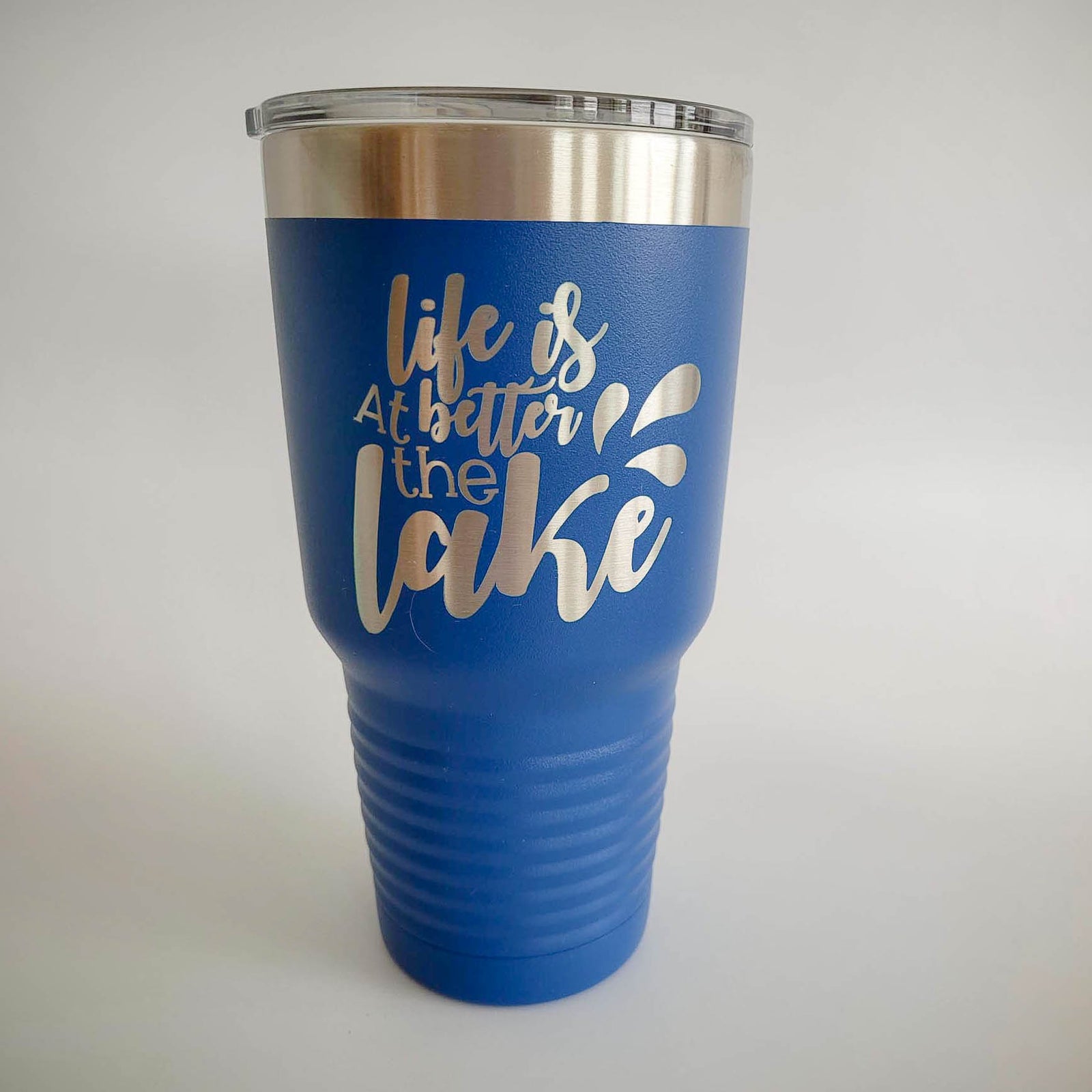 Life is Better at the Lake Engraved Polar Camel Tumbler