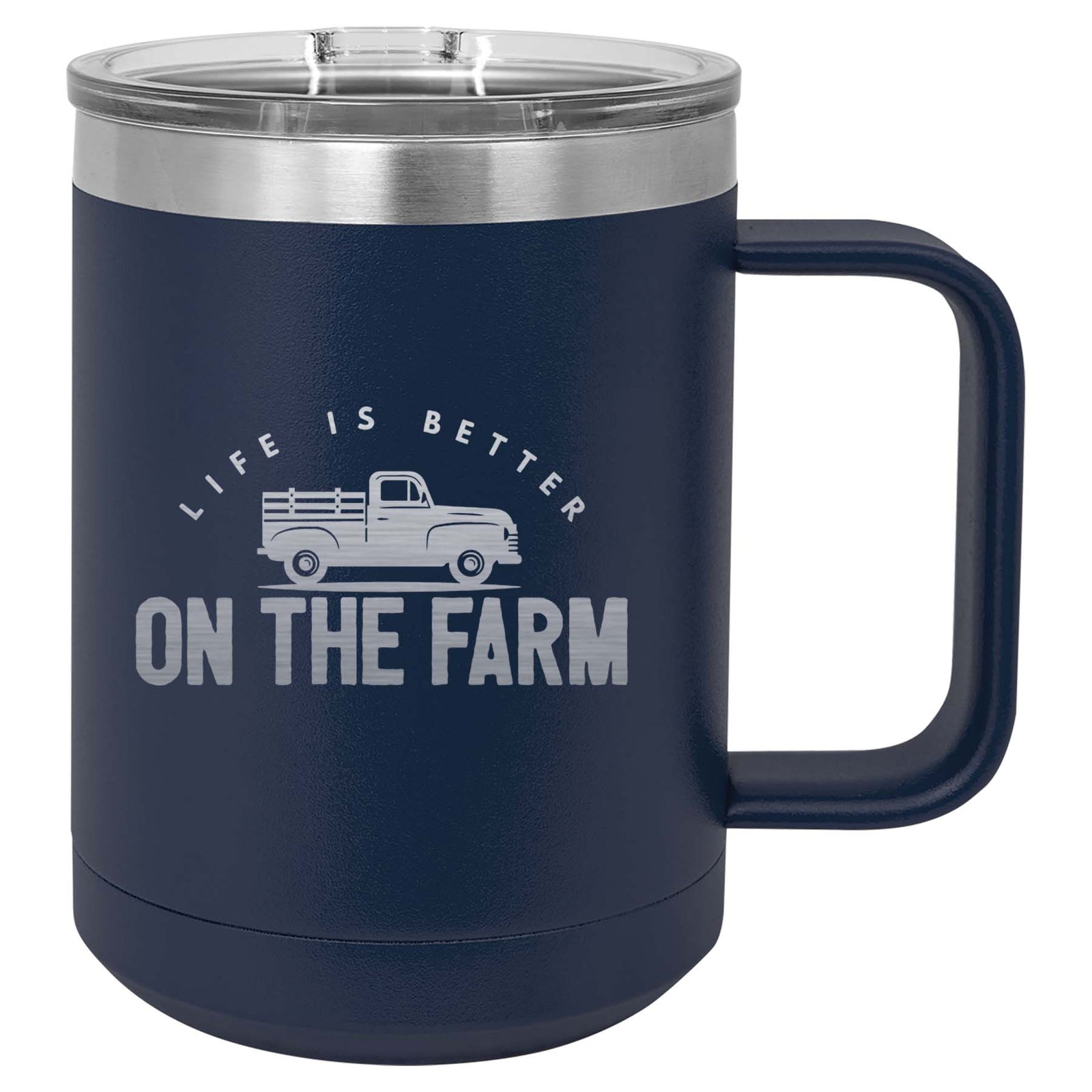 Life is Better on the Farm - Engraved 15oz Polar Camel Mug - Sunny Box