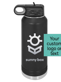 Custom Logo Polar Camel Water Bottle - Sunny Box - Corporate Gift, Giveaway, Fundraising