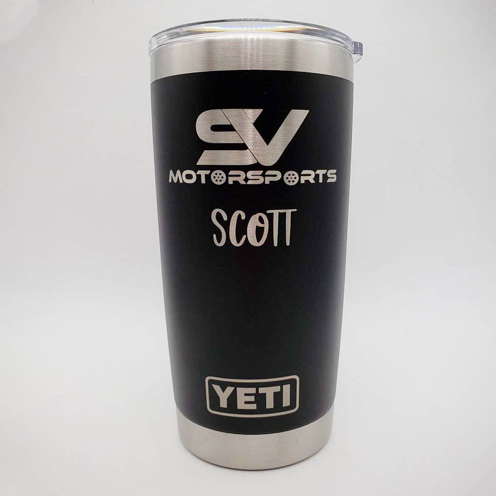 Corporate Logo Gift Engraved YETI Tumbler