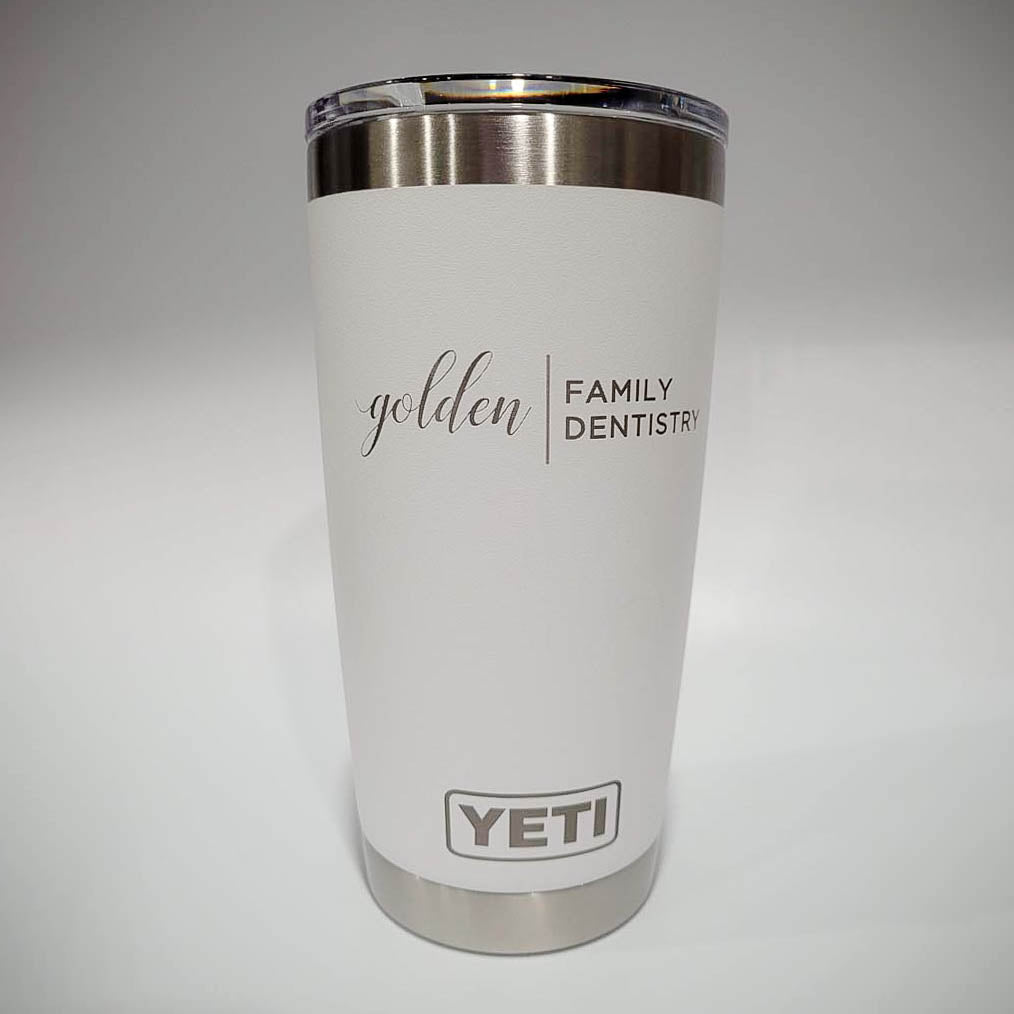Corporate Logo Gift / Employee Appreciation Engraved YETI Tumbler