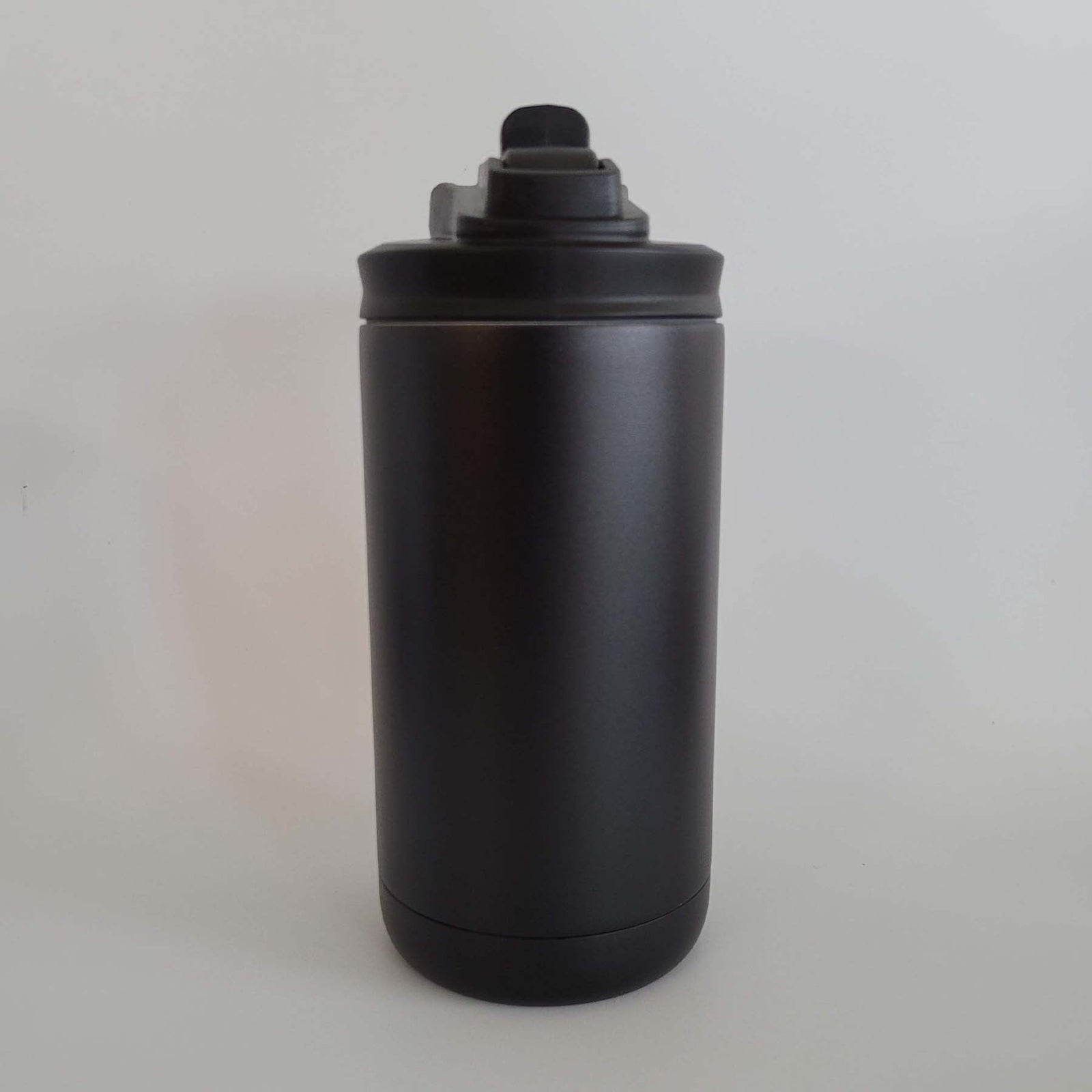 Personalized Engraved 12oz Kids Water Bottle Black matte by Sunny Box