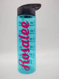 Personalized 24oz Water Bottle Tracker Maars Aqua - Sunny Box