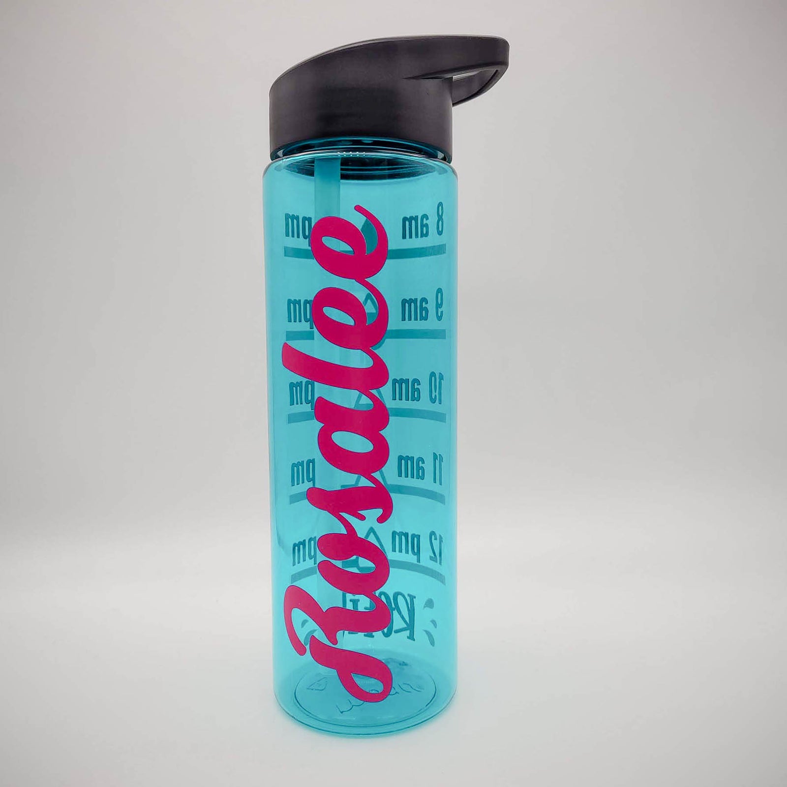 Personalized 24oz Water Bottle Tracker Maars Aqua - Sunny Box