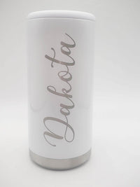 Personalized Engraved Skinny Can Cooler Maars Glitter Moonrock - Sunny Box