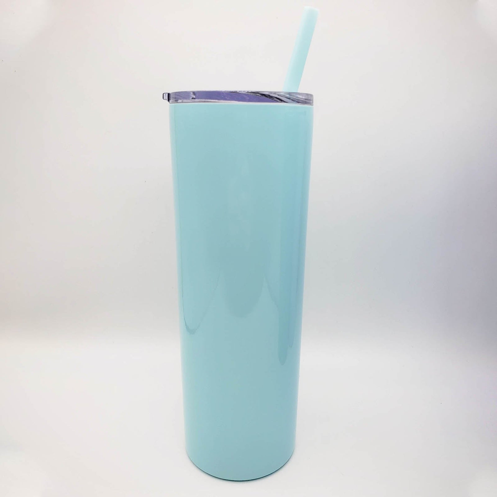 Personalized Engraved 20oz Skinny Tumbler Seafoam by Sunny Box