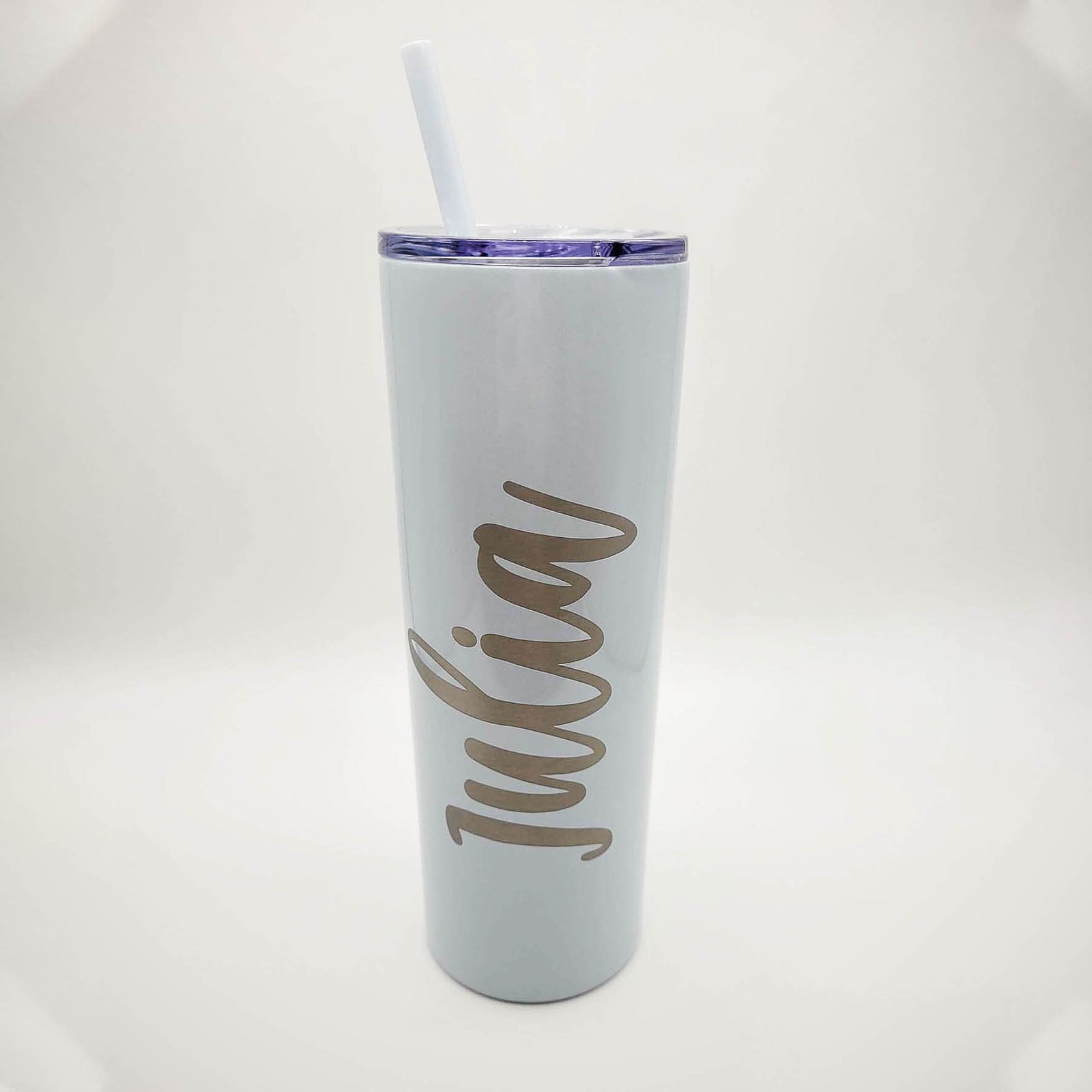 Personalized Engraved 20oz Skinny Tumbler
