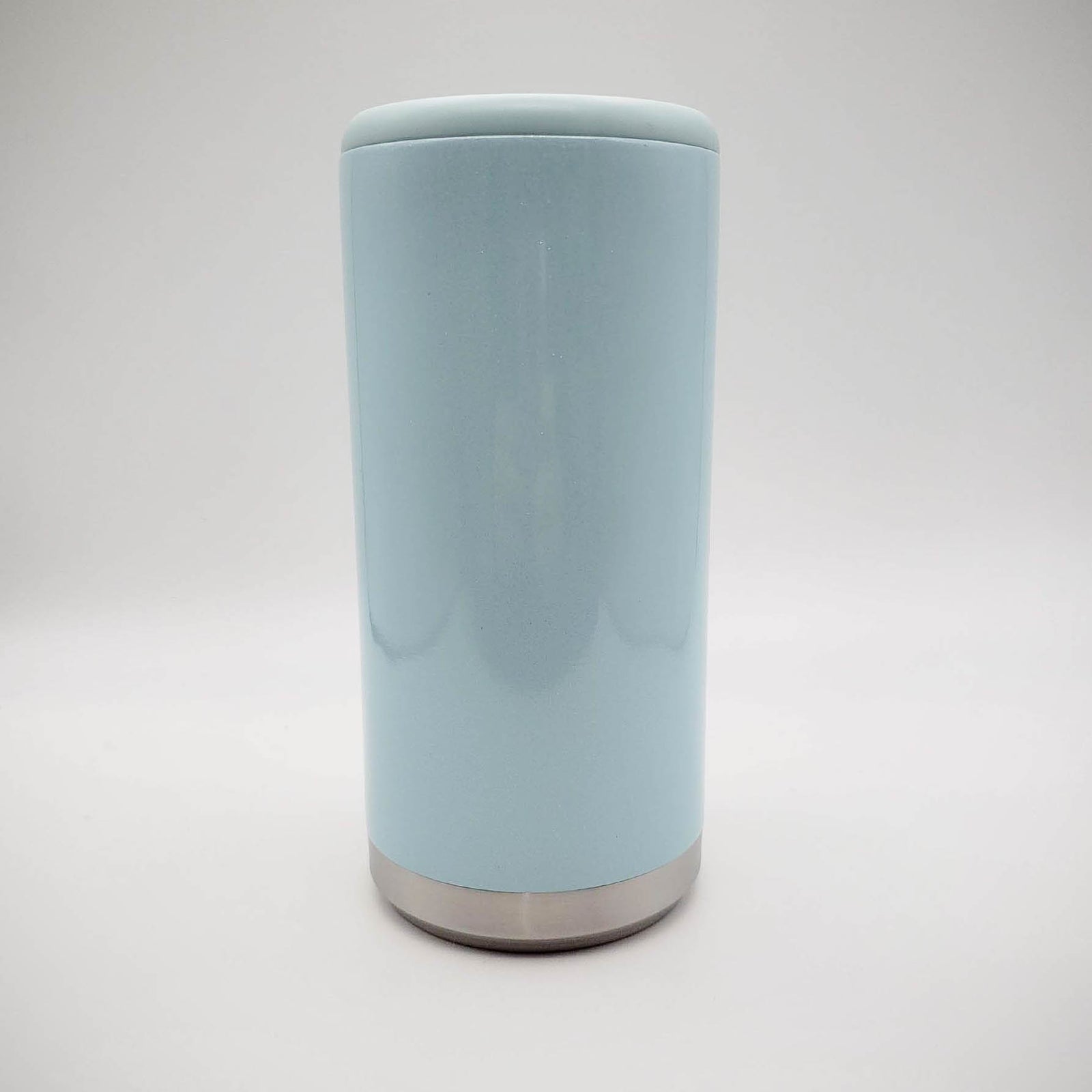 Personalized Engraved Skinny Can Cooler Maars Seaglass Glitter - Sunny Box