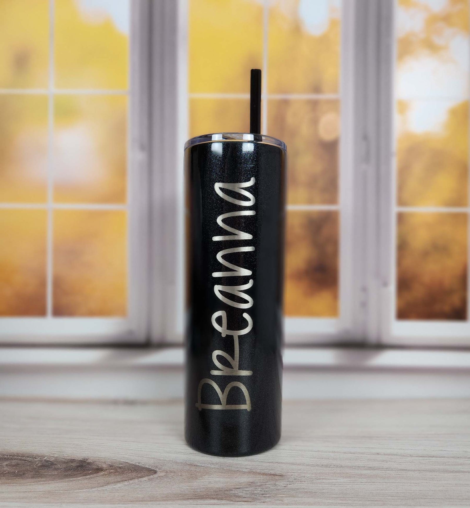 Personalized Engraved 20oz Skinny Tumbler