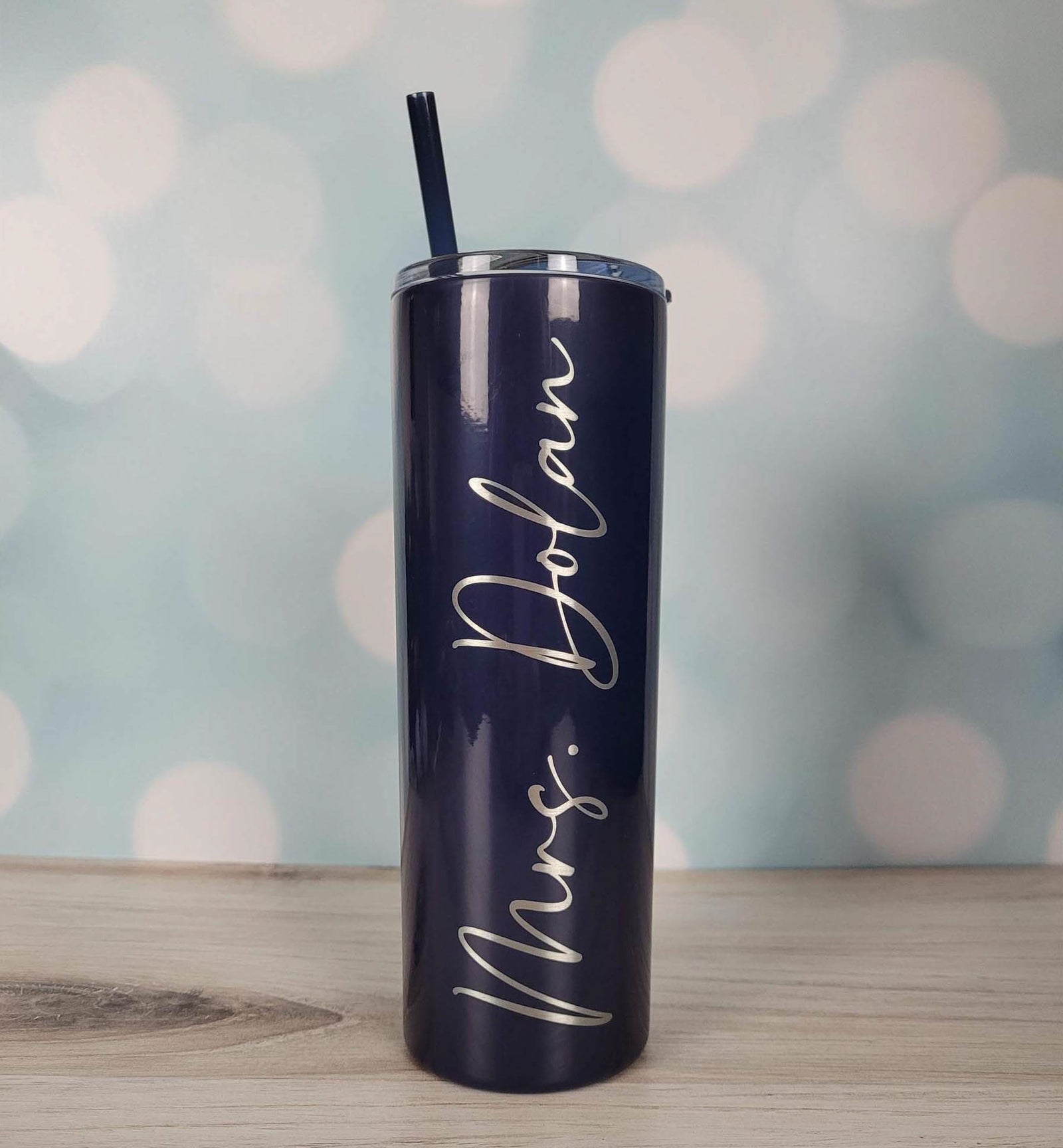 Personalized Engraved 20oz Skinny Tumbler