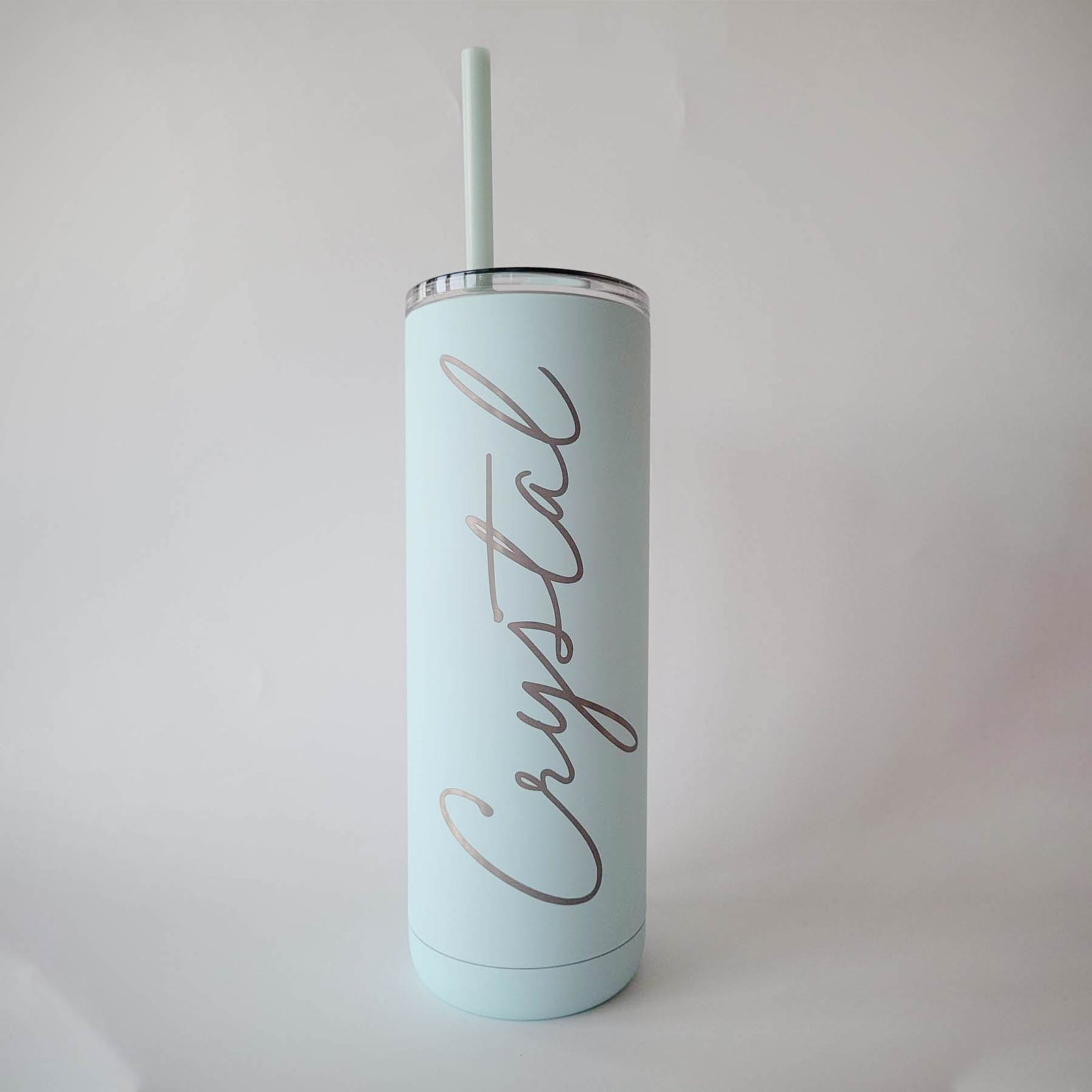 Personalized Engraved 20oz Skinny Tumbler