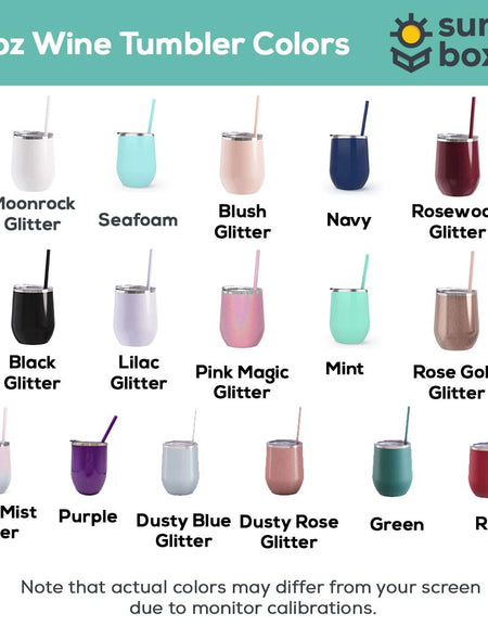 I'm Outdoorsy, I Drink Wine on the Porch - Engraved 12oz Wine Tumbler