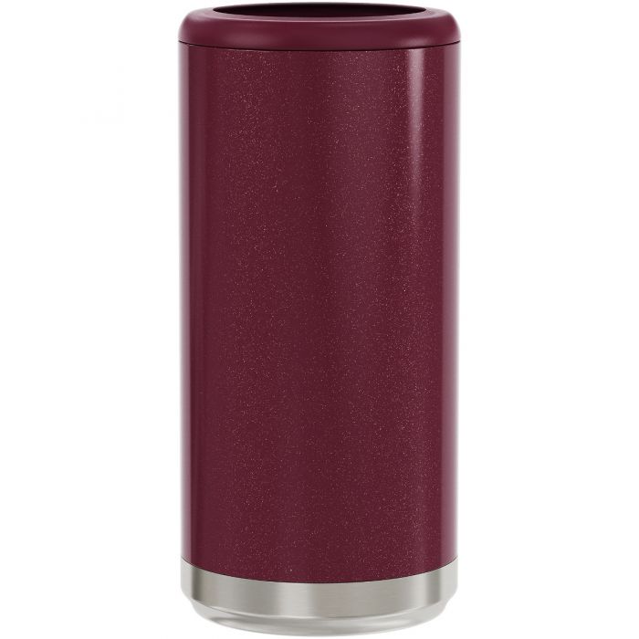 Skinny Can Cooler Glitter Rosewood