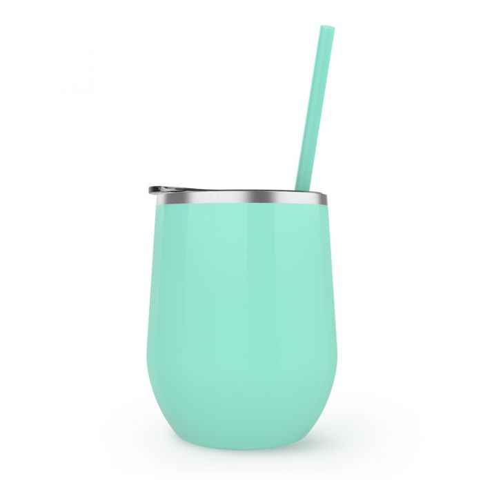 Life is Better in Flip Flops - Engraved 12oz Wine Tumbler