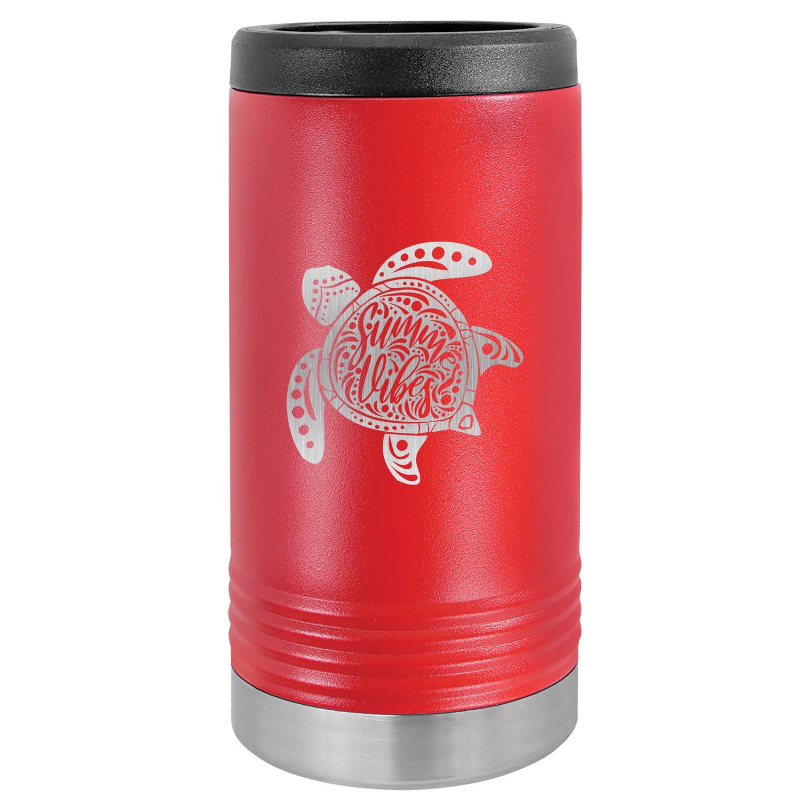 Sea Turtle Mandala Summer Vibes - Engraved Polar Camel Tumbler