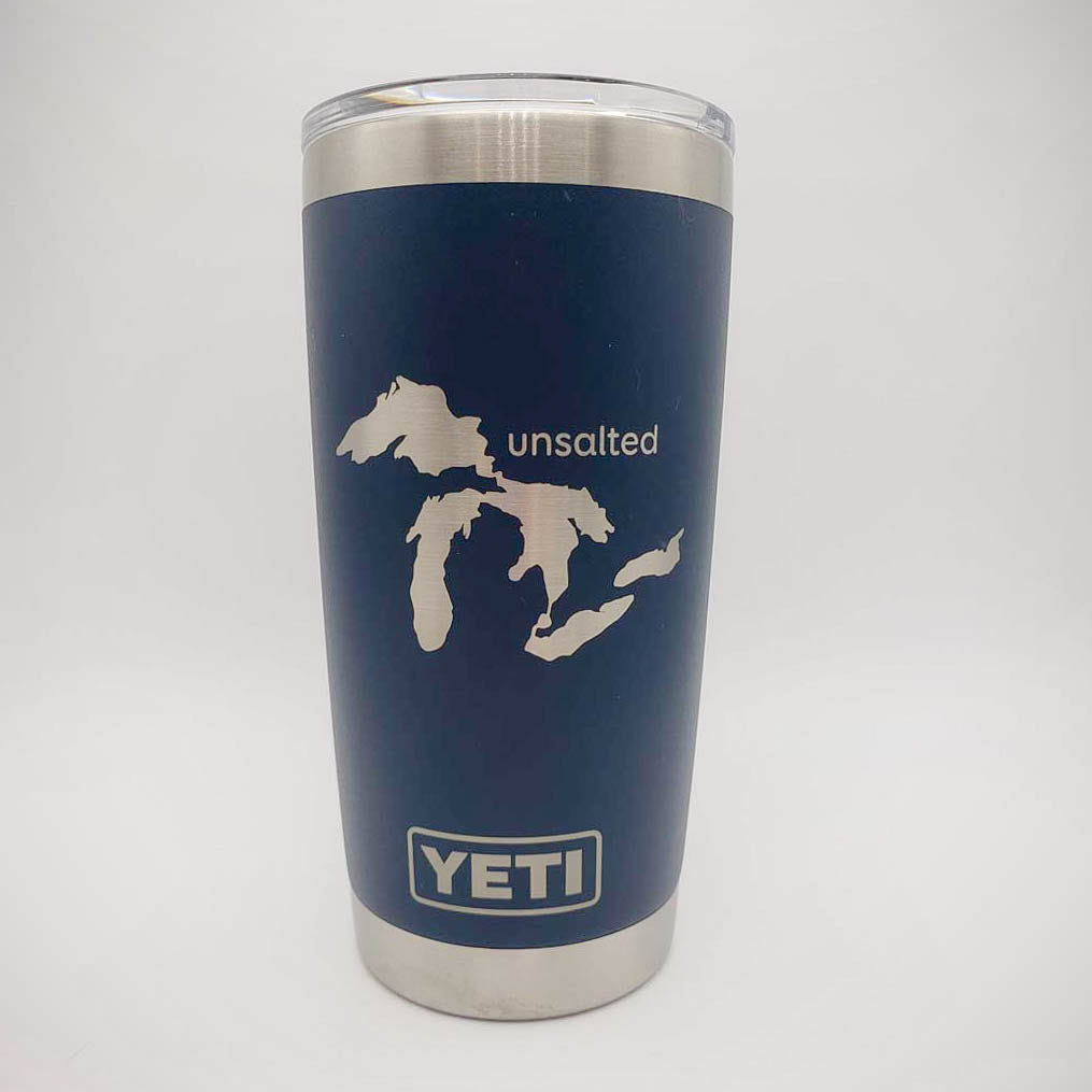 Michigan Unsalted - Custom Great Lakes YETI Tumbler – Sunny Box