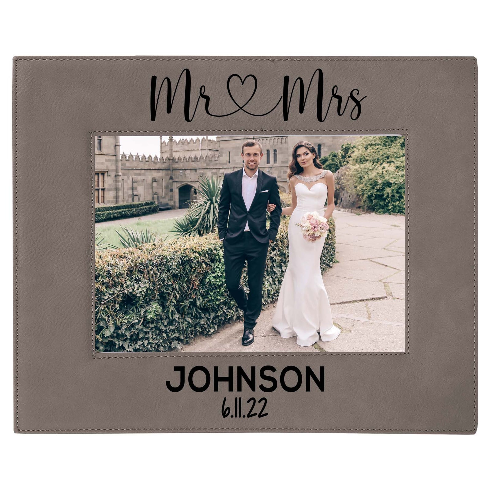 Mr & Mrs Picture Frame for Wedding Gift by Sunny Box