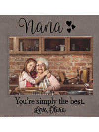 Nana Leatherette Picture Frame