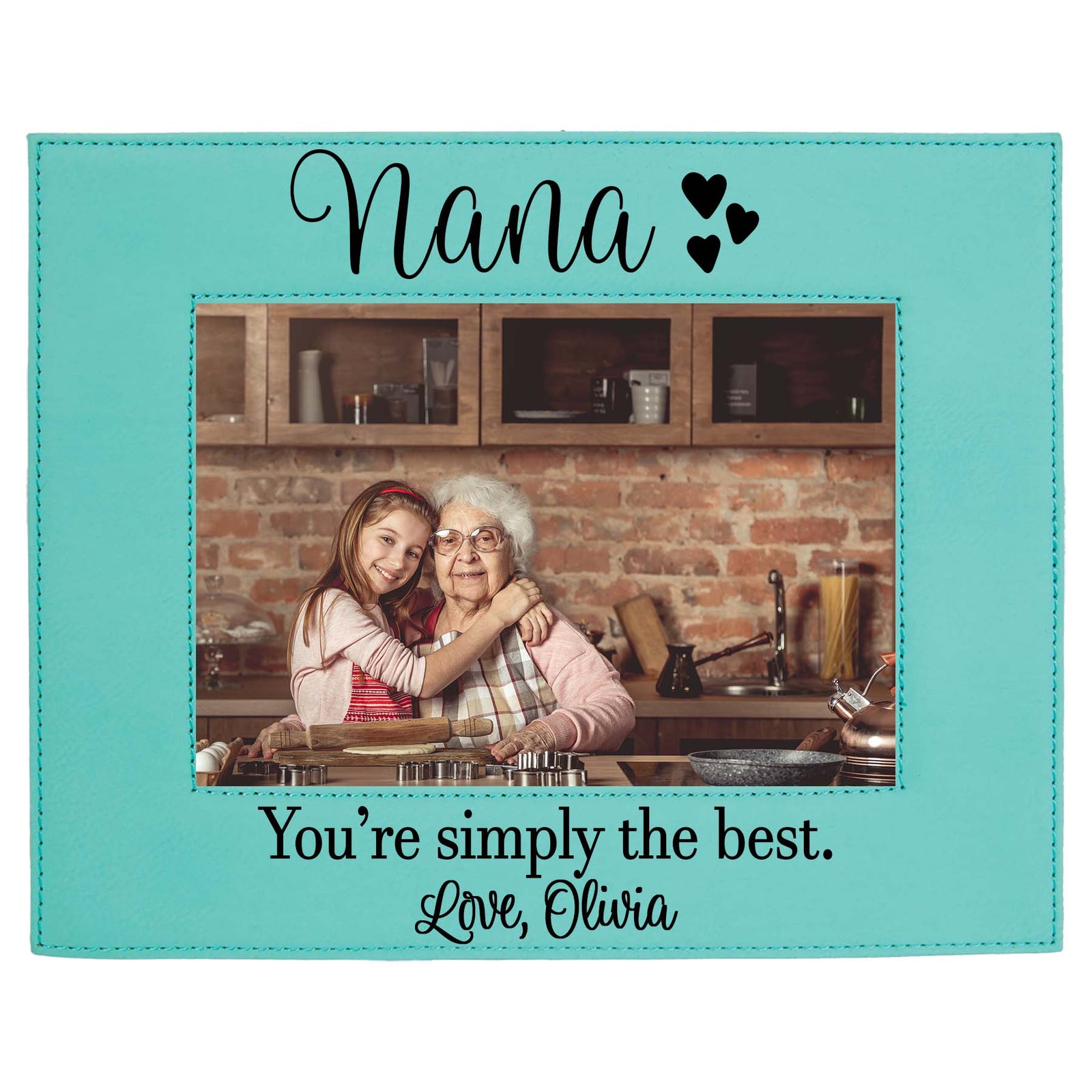 Nana Leatherette Picture Frame
