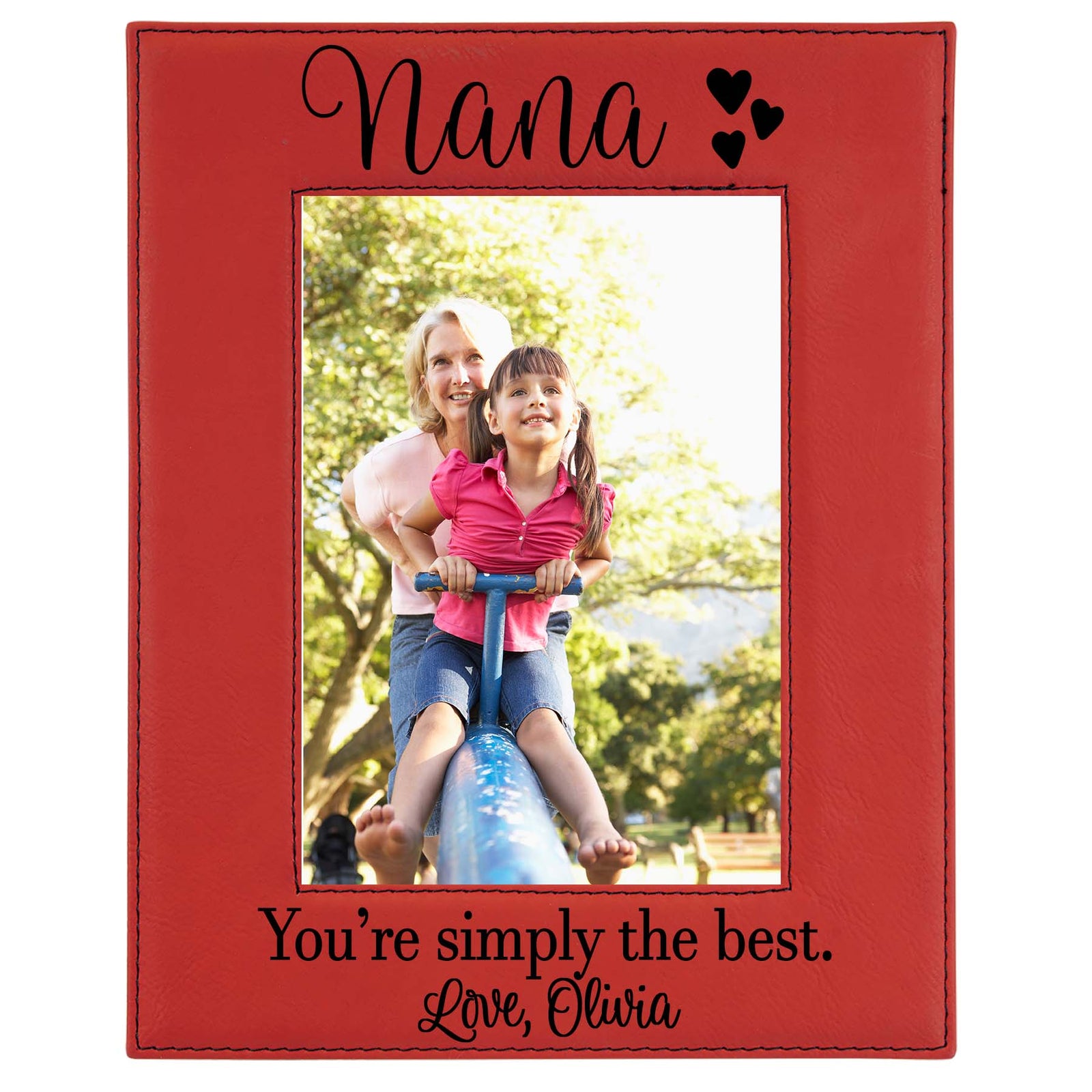 Nana Leatherette Picture Frame
