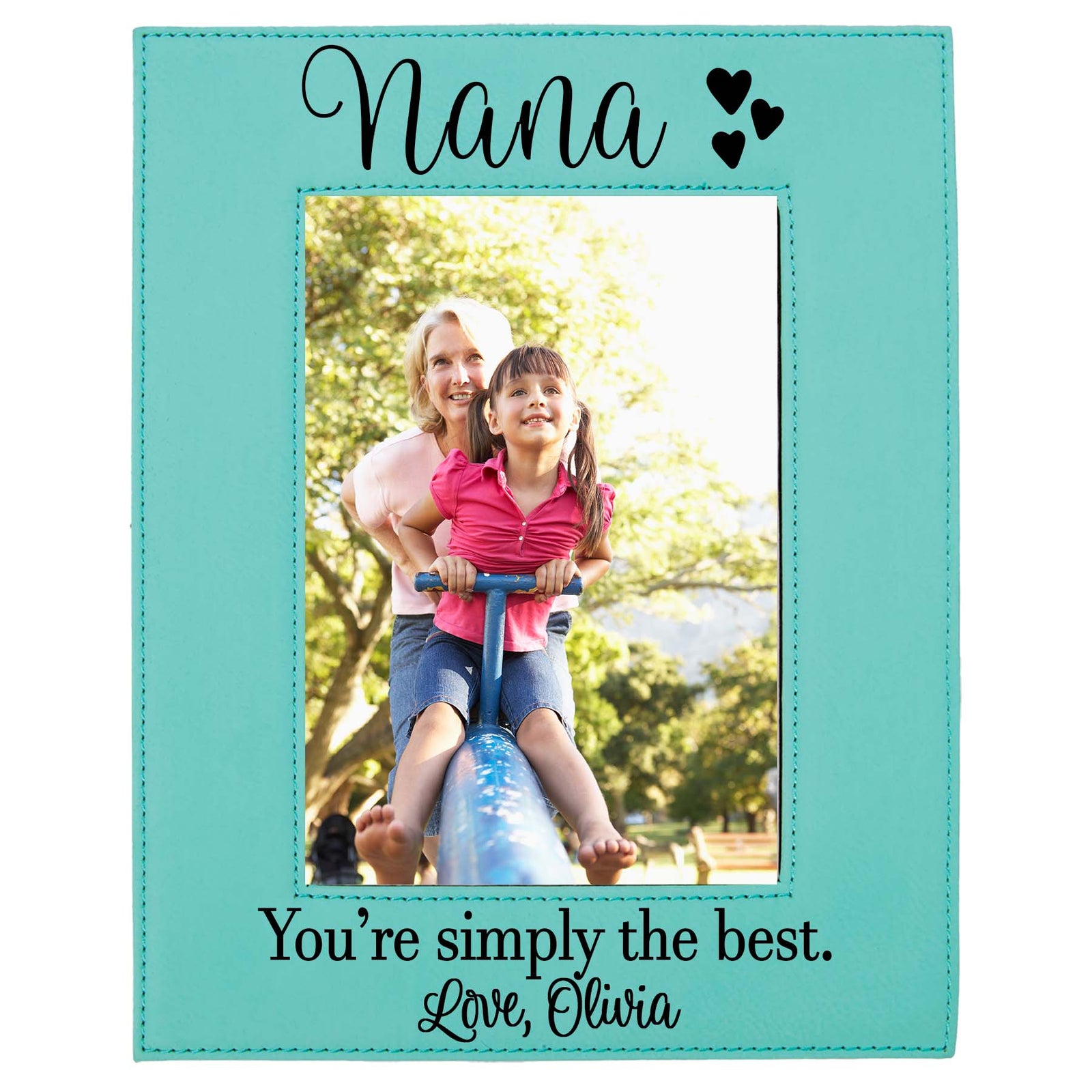 Nana Leatherette Picture Frame