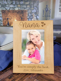 Nana Wood Picture Frame