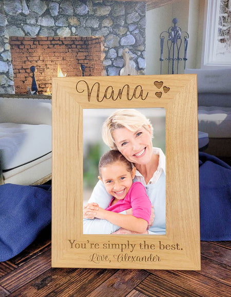 Nana Wood Picture Frame