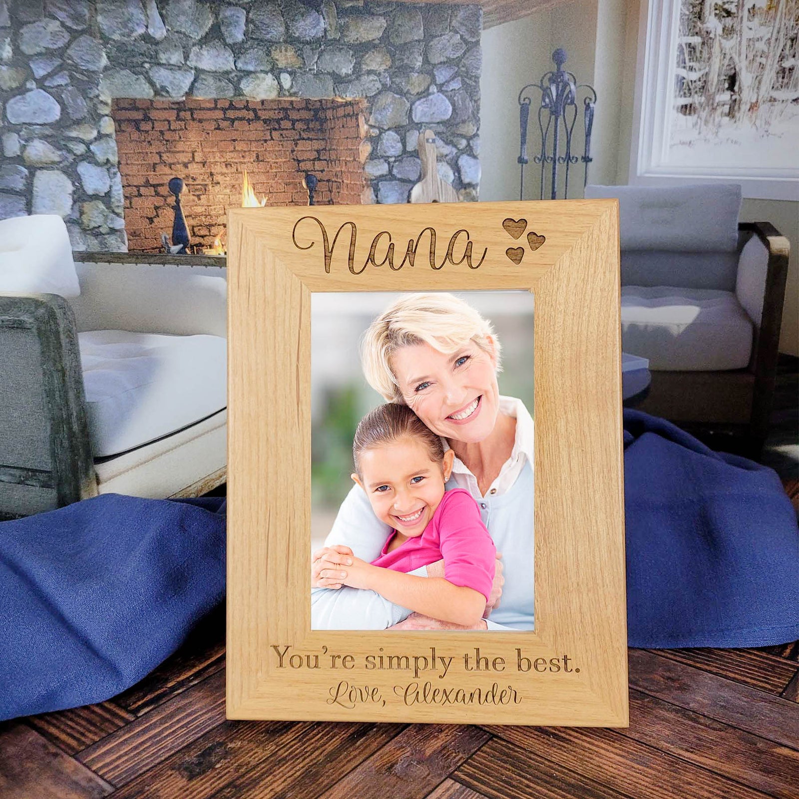 Nana Wood Picture Frame