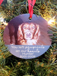 Pet Memorial Photo Ornament by Sunny Box