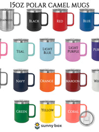 Polar Camel 15oz Engraved Mug Colors Sunny Box