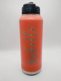 Personalized Polar Camel 32oz Water Bottle Coral by Sunny Box